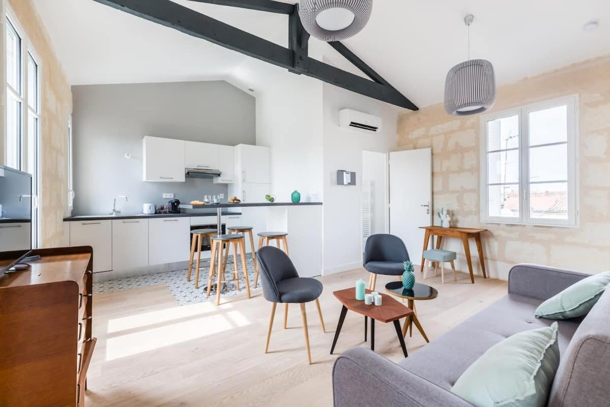 Magnifiques Appartements Climatises En Plein Coeur Des Chartrons Bordeaux Eksteriør billede