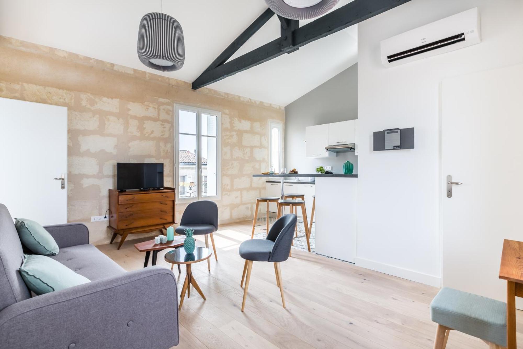 Magnifiques Appartements Climatises En Plein Coeur Des Chartrons Bordeaux Eksteriør billede